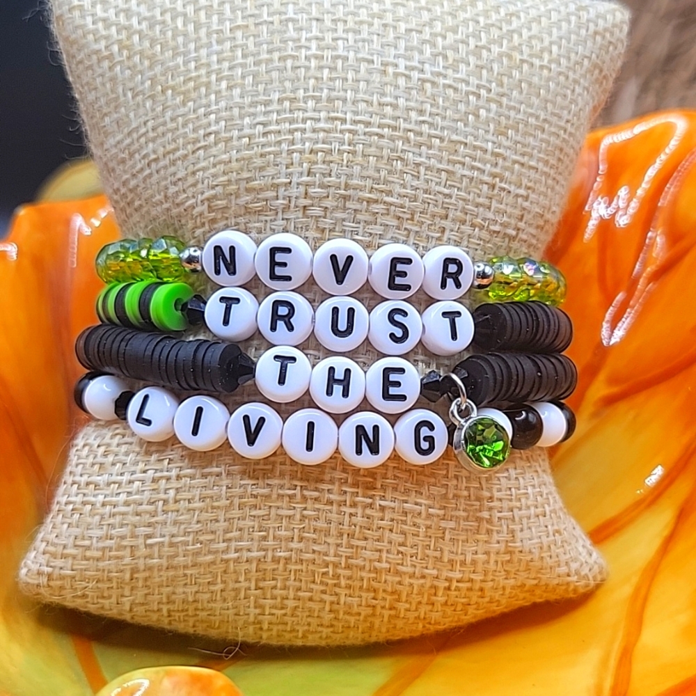 Beetlejuice bracelet set